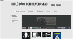 Desktop Screenshot of djulodack.se